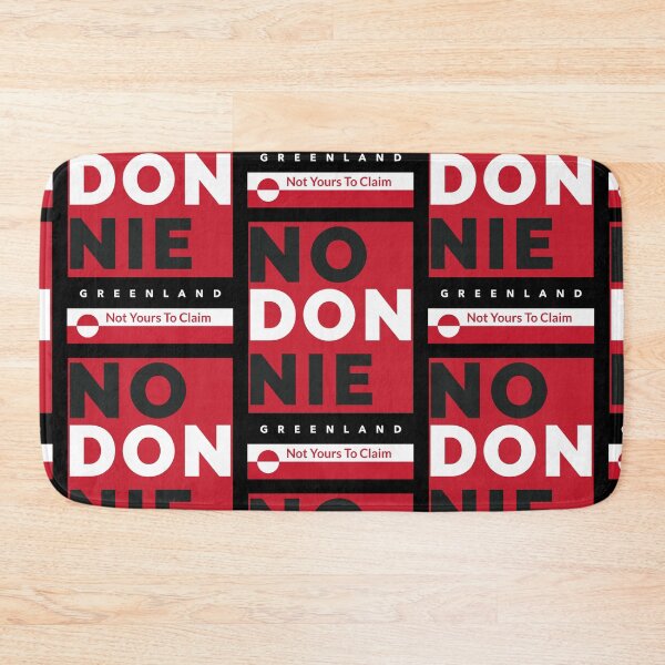Item preview, No Way Donnie Greenland Not Yours To Claim Not For Sale To Trump designed and sold by GraTEEtude.