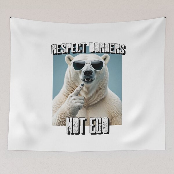 Item preview, Greenland Respect Borders, Not Ego. Not For Sale To Trump designed and sold by GraTEEtude.