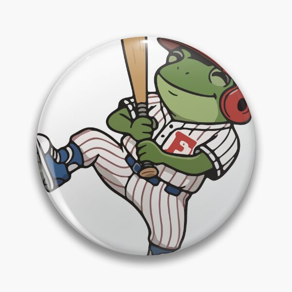 Item preview, Baseball Player Frog Hitting Home Run designed and sold by Floomart.