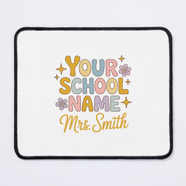 Item preview, School Name Teacher School Teacher Team Matching Teacher Back to School Elementary School designed and sold by Formatage.