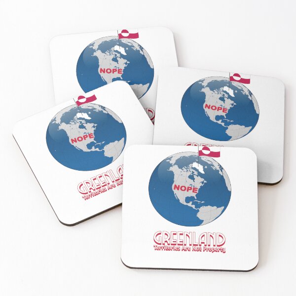 Item preview, Greenland Territories Are not Property Sovereignty And Freedom Greenland Flag designed and sold by GraTEEtude.