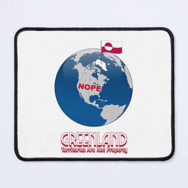 Item preview, Greenland Territories Are not Property Sovereignty And Freedom Greenland Flag designed and sold by GraTEEtude.