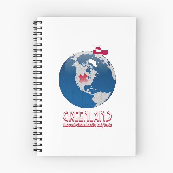 Item preview, Respect Greenland Self Rule World Globe Land Of Sovereignty And Freedom Greenland Flag designed and sold by GraTEEtude.