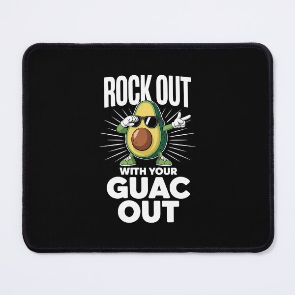 Item preview, Rock Out With Your Guac Out Avocado designed and sold by Formatage.