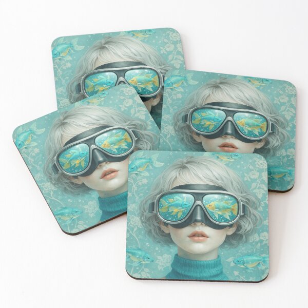 Item preview, Reflections Beneath I – Turquoise Dreams designed and sold by LuluLeb.