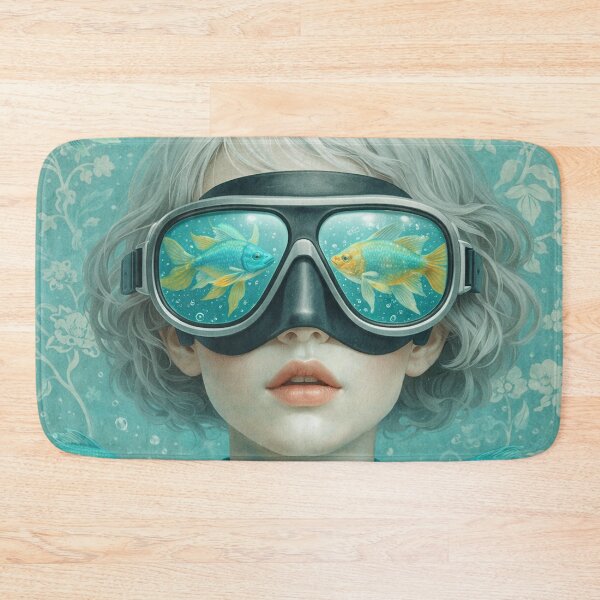 Item preview, Reflections Beneath I – Turquoise Dreams designed and sold by LuluLeb.