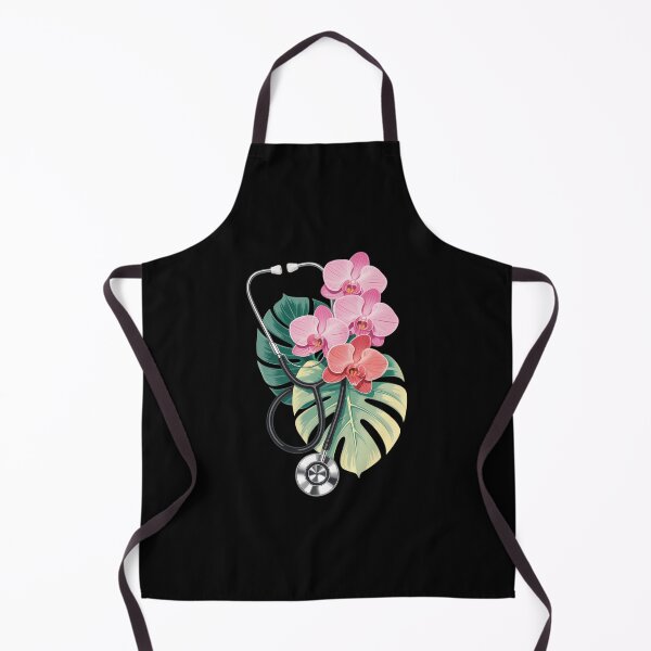 Item preview, Stethoscope Tropical Flowers Summer Aloha Hawaii RN Nurse designed and sold by Formatage.