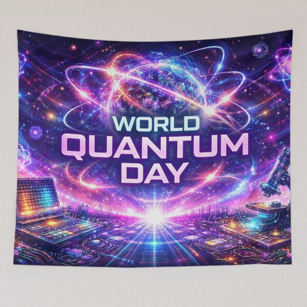 Item preview, WORLD QUANTUM DAY designed and sold by ionandrew.