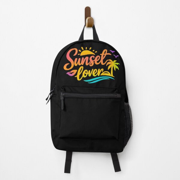 Item preview, Sunset Lover - Vibrant Rainbow Neon Summer Typography designed and sold by myforestfog.