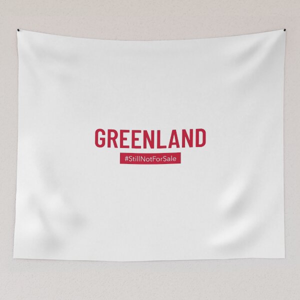 Item preview, Greenland Still Not For Sale Hands Off Greenland Freedom Sovereignty designed and sold by GraTEEtude.
