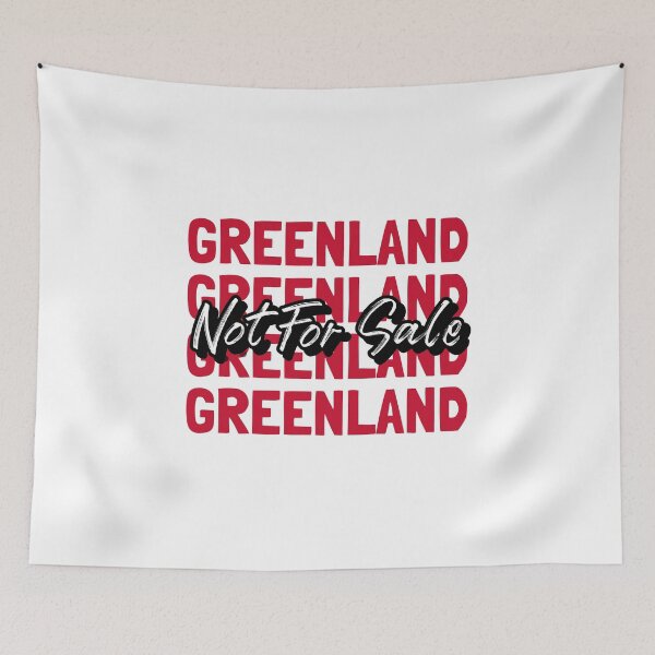 Item preview, Greenland Not For Sale Home Of Greenlander Freedom Sovereignty designed and sold by GraTEEtude.