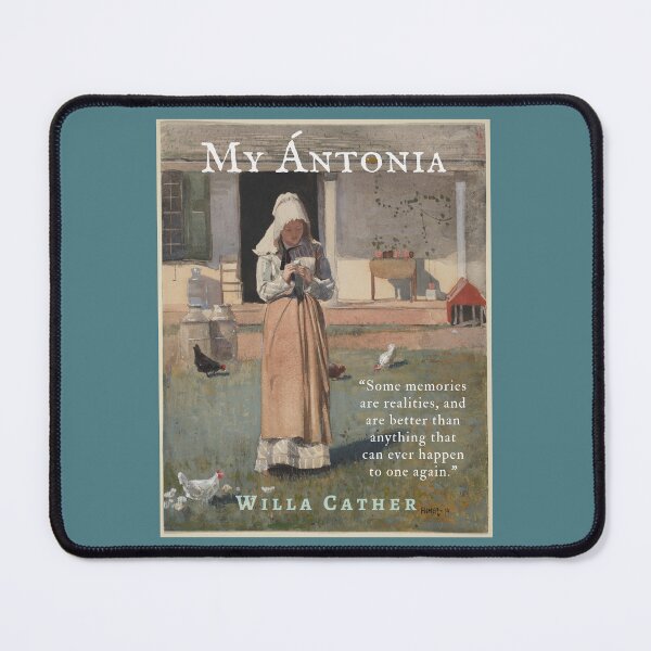 Item preview, Willa Sibert Cather quote: Some memories are realities, and are better than anything that can ever happen to one again. designed and sold by artbleed.