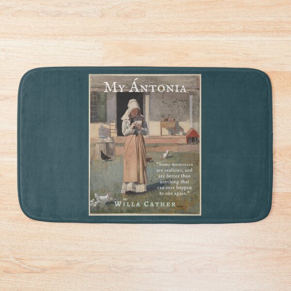 Item preview, Willa Sibert Cather quote:  Some memories are realities, and are better than anything that can ever happen to one again. designed and sold by artbleed.