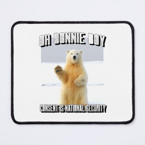 Item preview, Oh Donnie Boy, Greenland National Security Not For Sale To Trump America Standing Polar Bear designed and sold by GraTEEtude.