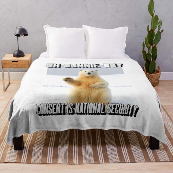 Item preview, Oh Donnie Boy, Greenland National Security Not For Sale To Trump America Standing Polar Bear designed and sold by GraTEEtude.