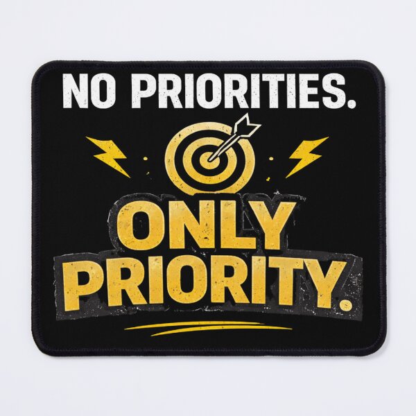 Item preview, No Priorities Only Priority Motivation Design designed and sold by StoryInCode.