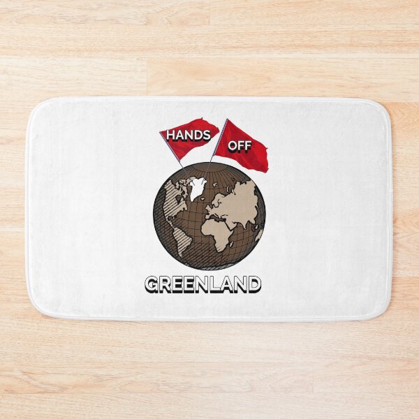 Item preview, Donny, Hands Off Greenland Map On A Globe Land Of Sovereignty And Freedom designed and sold by GraTEEtude.