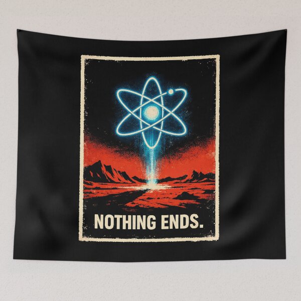 Item preview, Simultaneous Time Atomic Diagram Graphic designed and sold by agearb.