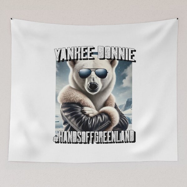 Item preview, Yankee Donnie Hands Off Greenland Not For Sale designed and sold by GraTEEtude.