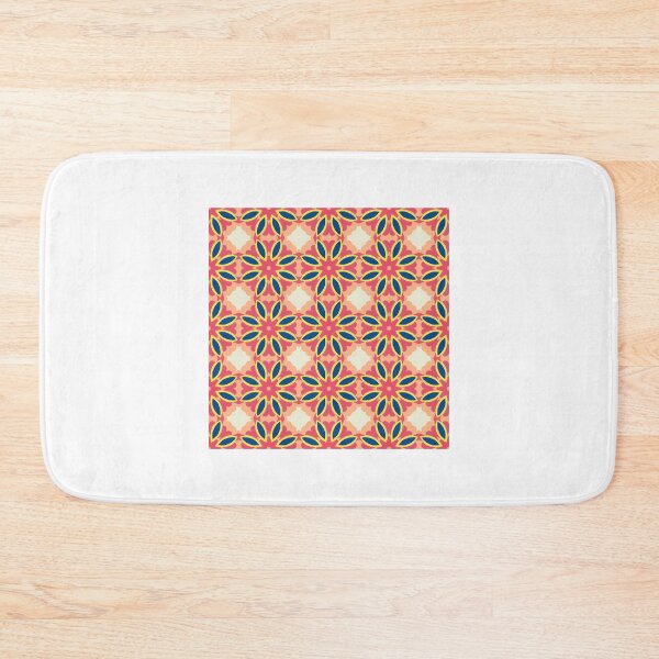 Item preview, Bright Floral Tessellation Tribal Stripes designed and sold by sasmonicos.