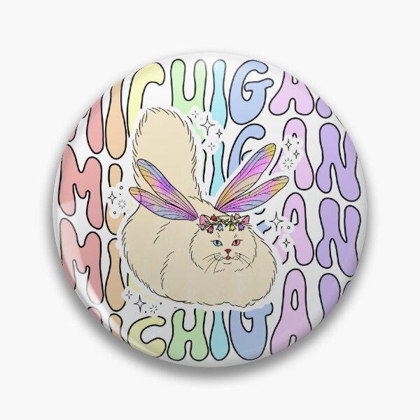 Item preview, Michigan Groovy Fairy Cat designed and sold by Blupunk.