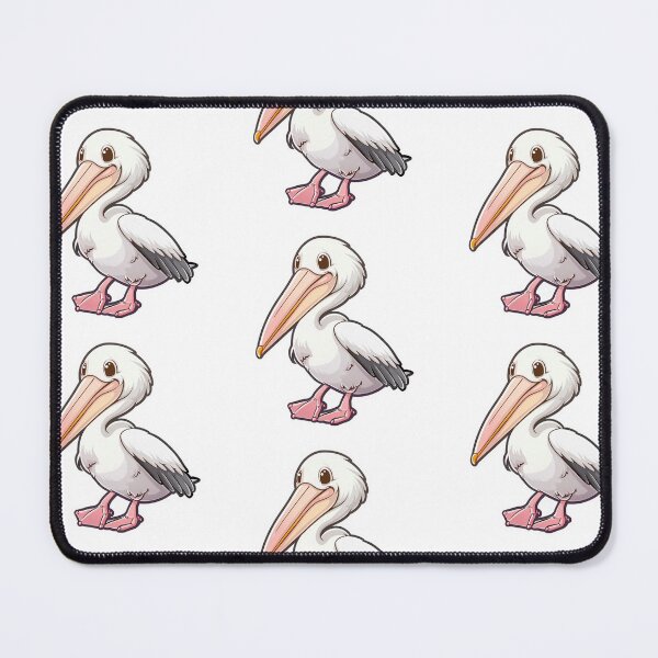 Item preview, American White Pellican Kawaii US Animal Inspired Art and Stickers designed and sold by CDC40.