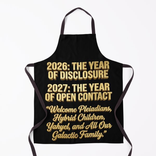 Item preview, 2026 Year of Disclosure & 2027 Year of Open Contact Galactic Family designed and sold by JamesLimborg.