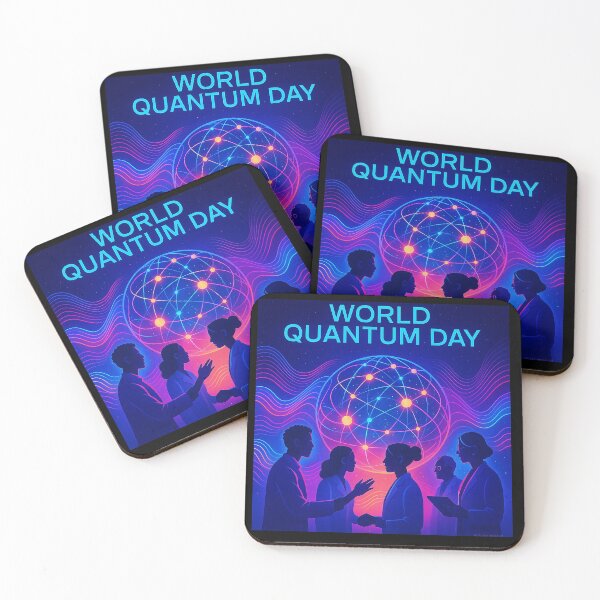 Item preview, Cosmic Quantum Vibes Space Art designed and sold by ionandrew.