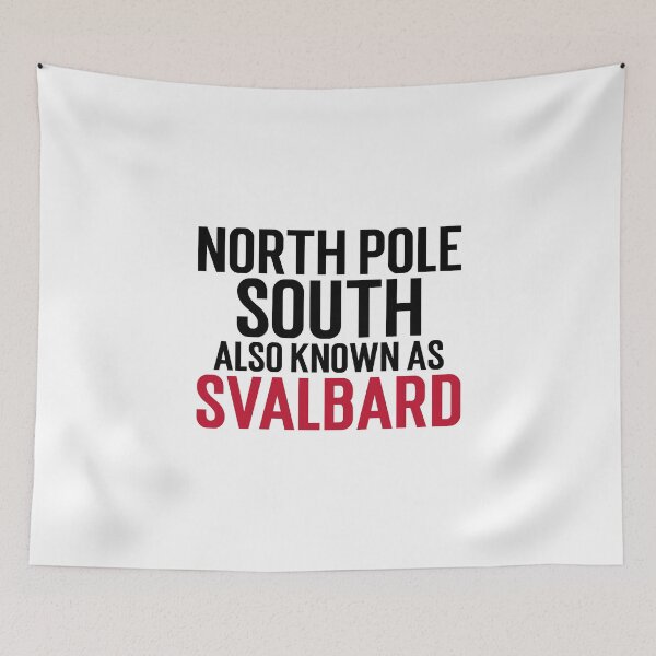Item preview, North Pole South also known as Svalbard Norway The Arctic Frontier designed and sold by GraTEEtude.
