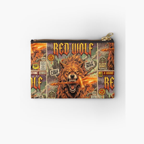 Item preview, Elden Ring Red Wolf of Radagon Retro Comic Cover Art designed and sold by Back2Collage.