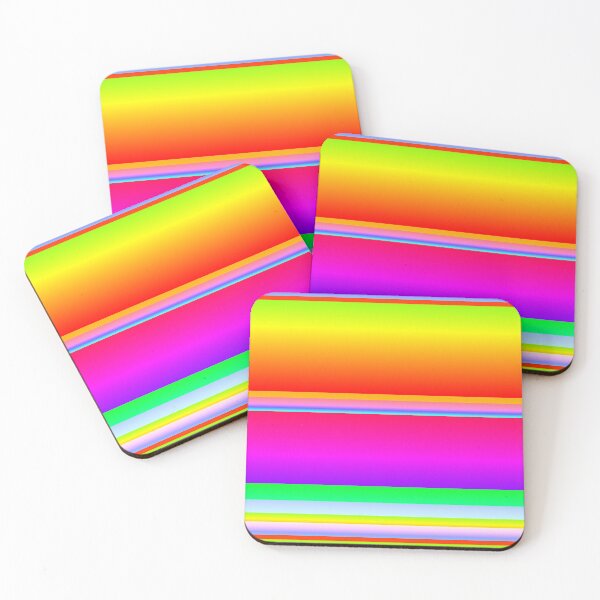 Item preview, Bright colors striped | Bright multicolor striped designed and sold by lausn.