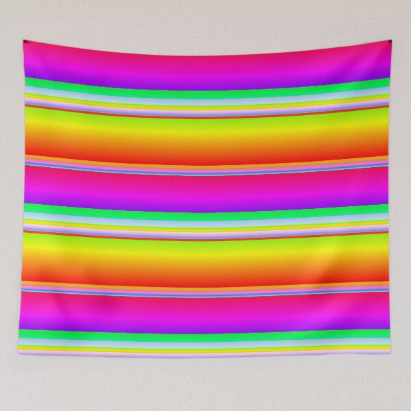 Item preview, Bright colors striped | Bright multicolor striped designed and sold by lausn.