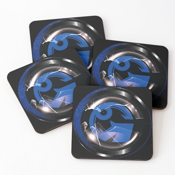 Item preview, Ghoul Enterprises Broken Glass Logo (Blue) designed and sold by Ghoul Enterprises.