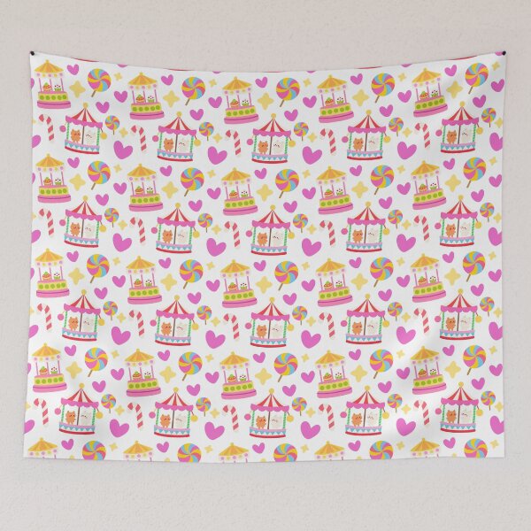 Item preview, Candy Critter Carnival Seamless  designed and sold by KJackArtwork.