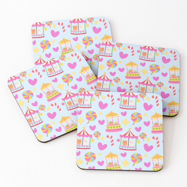 Item preview, Candy Critter Carnival Seamless  designed and sold by KJackArtwork.