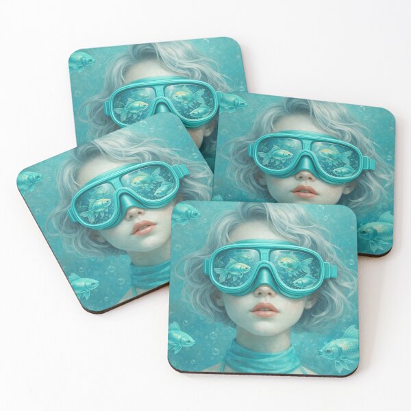 Item preview, Reflections Beneath 2 – Turquoise Dreams designed and sold by LuluLeb.