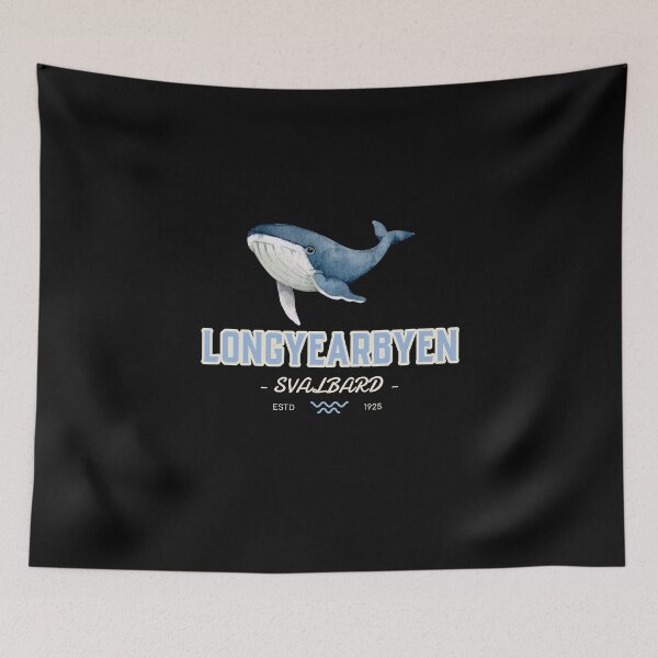 Item preview, Svalbard Norway Gateway to the North Pole Whale Arctic Sea Life designed and sold by GraTEEtude.