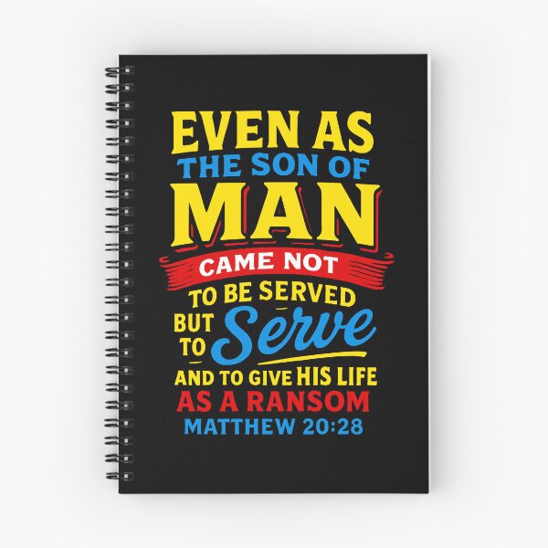 Item preview, Matthew 20:28 Even As The Son Of Man Came Not To Be Served designed and sold by plushism.