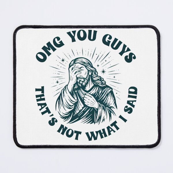 Item preview, Funny Jesus Facepalm Meme designed and sold by Rangmanch.