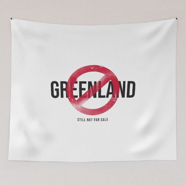 Item preview, Greenland Still Not For Sale Home Of Greenlander Freedom Sovereignty  designed and sold by GraTEEtude.