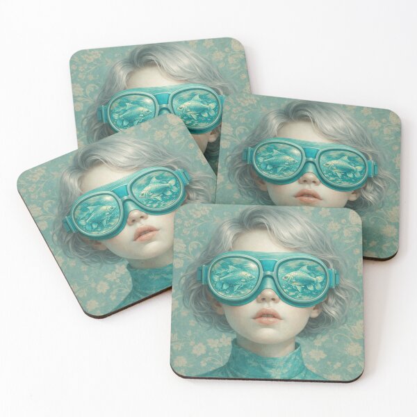 Item preview, Reflections Beneath 3/3 – Turquoise Dreams designed and sold by LuluLeb.