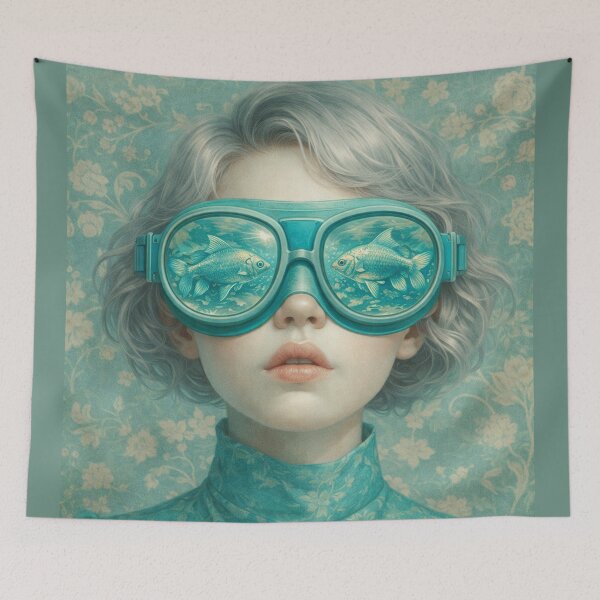 Item preview, Reflections Beneath 3/3 – Turquoise Dreams designed and sold by LuluLeb.