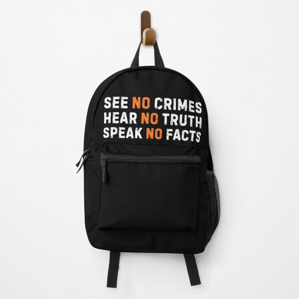 Item preview, See No Crimes Hear No Truth Sarcastic Satire Statement designed and sold by axiksa10.