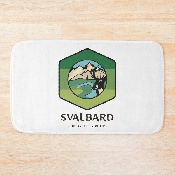Item preview, Svalbard Norway The Arctic Frontier Wilderness Nature Reindeer designed and sold by GraTEEtude.