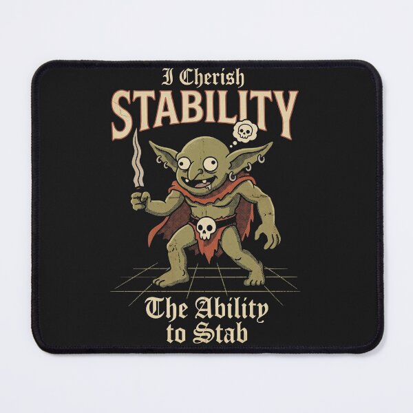Item preview, I Cherish Stability Pun designed and sold by AdyKurniawan.