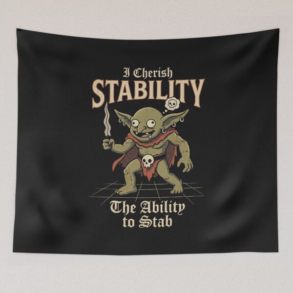 Item preview, I Cherish Stability Pun designed and sold by AdyKurniawan.