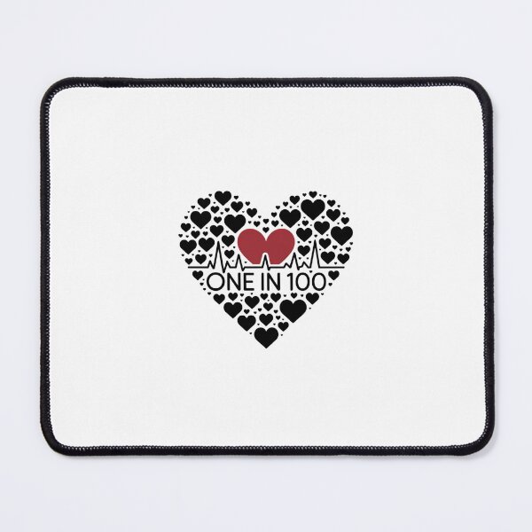 Item preview, One In 100 CHD Warrior Congenital Heart Disease Awareness designed and sold by Formatage.