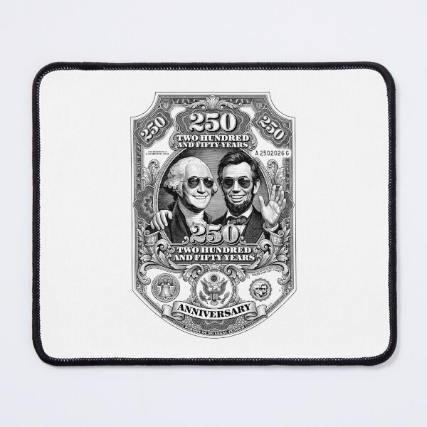 Item preview, 250 Years Washington Lincoln Vintage Banknote Money designed and sold by GrandeDuc.