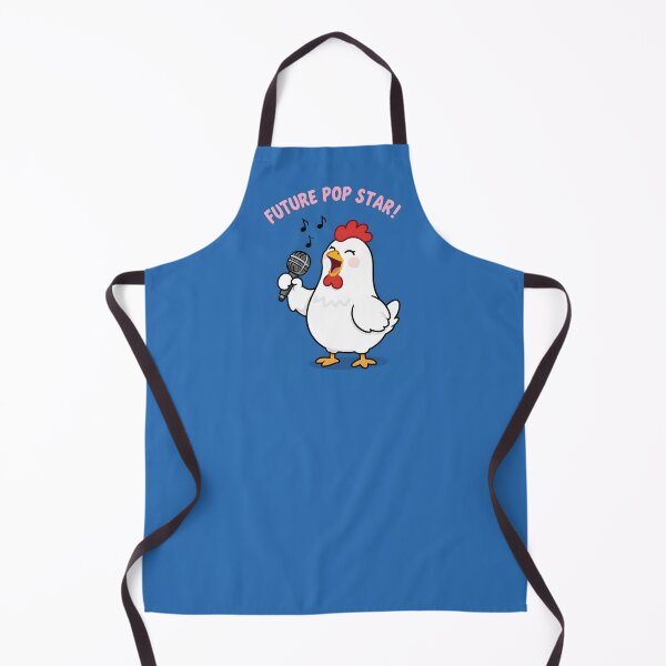 Item preview, Singing Chicken Future Pop Star Illustration designed and sold by NEOCHRONOS.