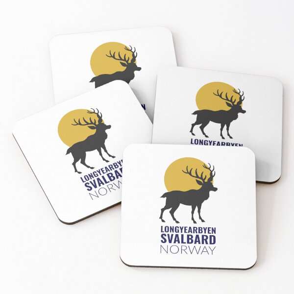 Item preview, Longyearbyen Svalbard Norway Reindeer Wild life North Pole designed and sold by GraTEEtude.